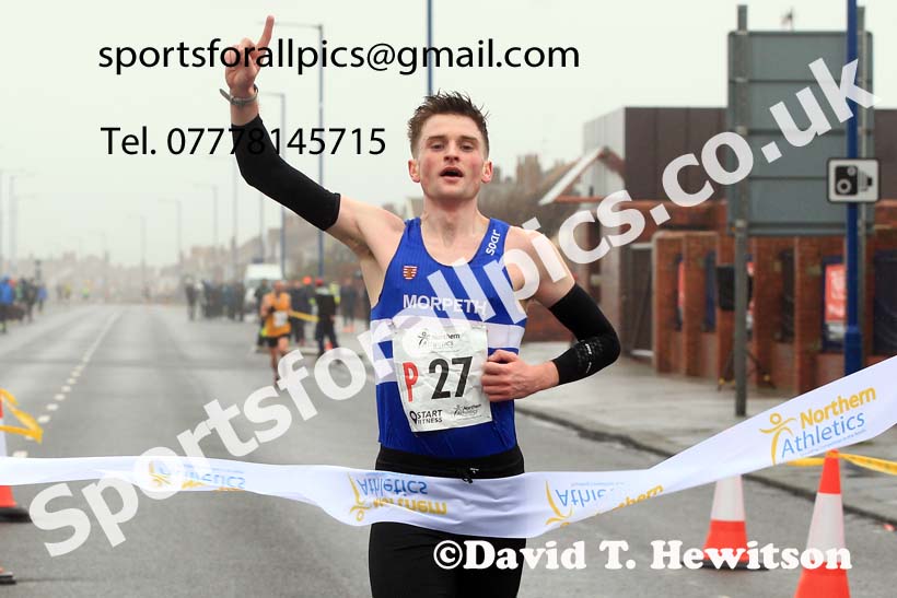 Senior mens 12 Stage 2023 Northern Mens 12 stage and Womens 6 Stage Relays and Young Athletes, Redcar. Photo: David T. Hewitson/Sports for All Pics